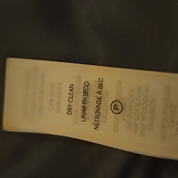 CALVIN KLEIN Black Topper Uniform Suit Vest Small - Picture 11 of 12